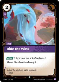 Ride The Wind #173/298