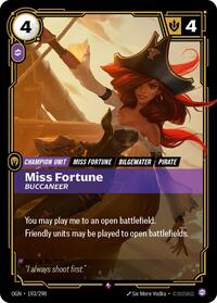 Miss Fortune, Buccaneer #193/298