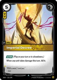 Imperial Decree #221/298