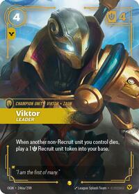 Viktor, Leader (Alternate Art) #246a/298