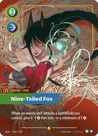 Ahri, Nine-Tailed Fox (Signature) #303*/298