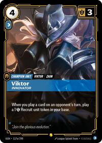Viktor, Innovator (Alternate Art) #117a/298