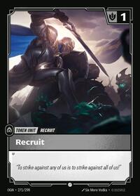 Recruit (271) // Buff #271/298