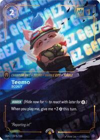 Teemo, Scout (GG EZ) #197b/298