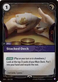 Stacked Deck #183/298