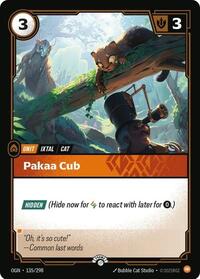 Pakaa Cub #135/298