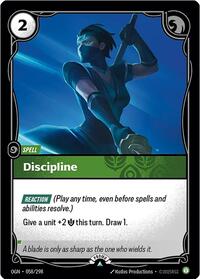 Discipline #058/298