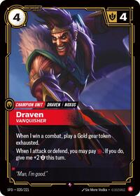 Draven, Vanquisher #020/221