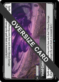 Void Gate (Oversized) #296/298