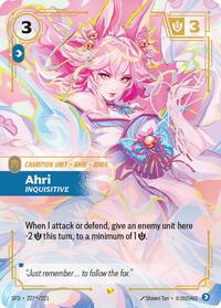 Ahri, Inquisitive (Signature) #227*/221