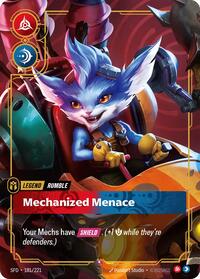 Rumble, Mechanized Menace #181/221