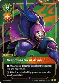 Jax, Grandmaster At Arms #193/221