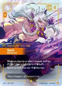 Sett, Brawler (Signature) #232*/221