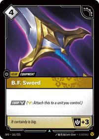 B.F. Sword #161/221