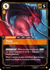 Yone, Blademaster #116/221