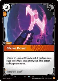 Strike Down #107/221