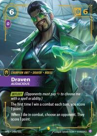 Draven, Audacious (Alternate Art) #148a/221