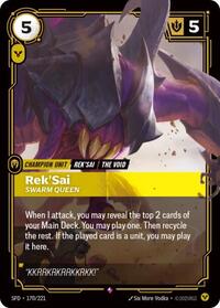 Rek'Sai, Swarm Queen #170/221