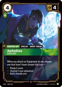 Aphelios, Exalted #049/221
