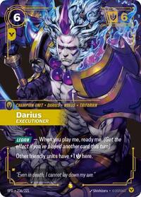 Darius, Executioner (Overnumbered) #236/221