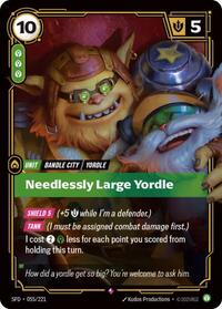Needlessly Large Yordle #055/221