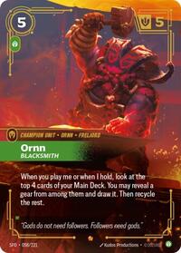 Ornn, Blacksmith #058/221