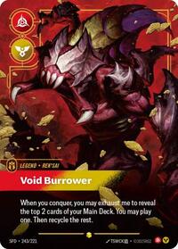 Rek'sai, Void Burrower (Overnumbered) #243/221