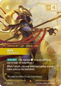 Azir, Sovereign #177/221