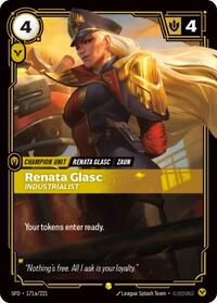 Renata Glasc, Industrialist (Alternate Art) #171a/221