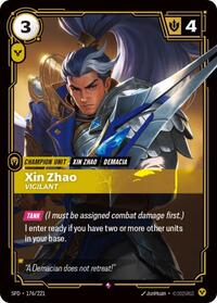 Xin Zhao, Vigilant #176/221