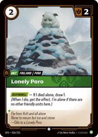 Lonely Poro #036/221