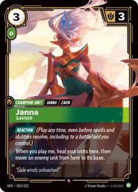 Janna, Savior #053/221