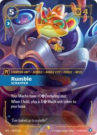Rumble, Scrapper (Alternate Art) #089a/221