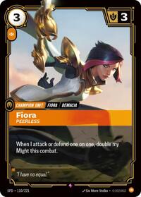 Fiora, Peerless #110/221