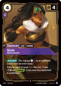 Sivir, Mercenary #143/221