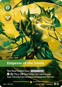 Azir, Emperor of the Sands (Overnumbered) #247/221