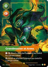 Jax, Grandmaster At Arms (Overnumbered) #245/221
