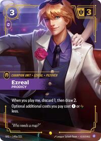 Ezreal, Prodigy (Alternate Art) #149a/221