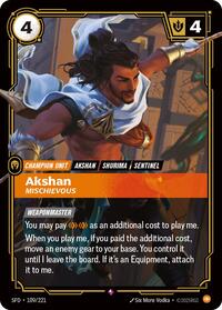 Akshan, Mischievous #109/221