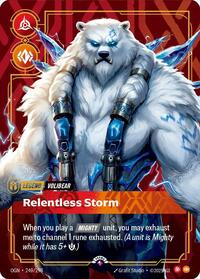 Volibear, Relentless Storm (Metal) (Best Of) #249/298