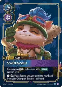 Teemo, Swift Scout (Metal) (Best Of) #263/298