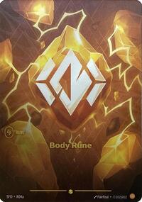 Body Rune (R04a) #R04a