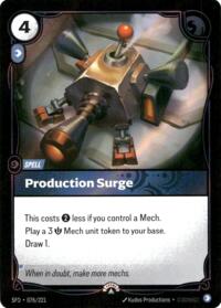 Production Surge #076/221