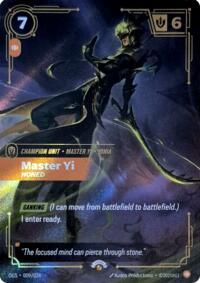 Master Yi, Honed #009/024