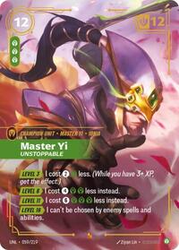 Master Yi, Unstoppable #059/219