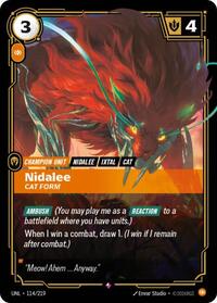 Nidalee, Cat Form #114/219