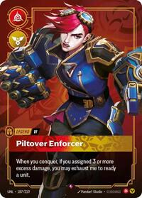 Vi, Piltover Enforcer #187/219