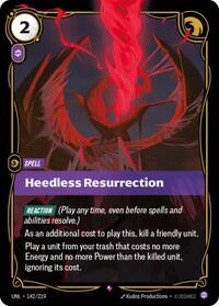 Heedless Resurrection #142/219