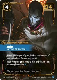 Jhin, Meticulous Killer #089/219