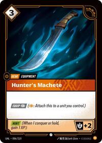 Hunter's Machete #096/219